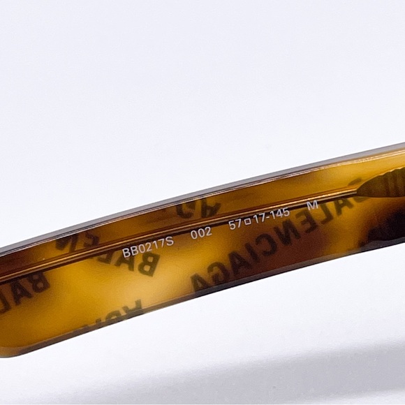 NEW BALENCIAGA BB0217S 002 NEW COLLECTION WOMEN’S SUNGLASSES BALENCIAGA - Picture 11 of 12